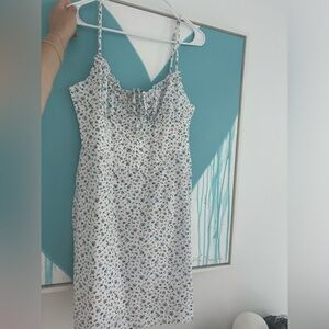 Princess Polly floral dress with corset middle